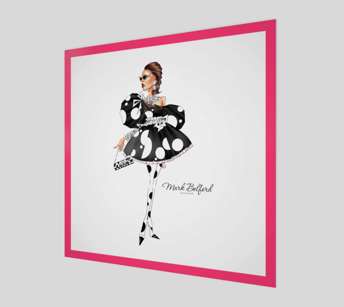 Garcelle In Mark Belford Couture Scarf