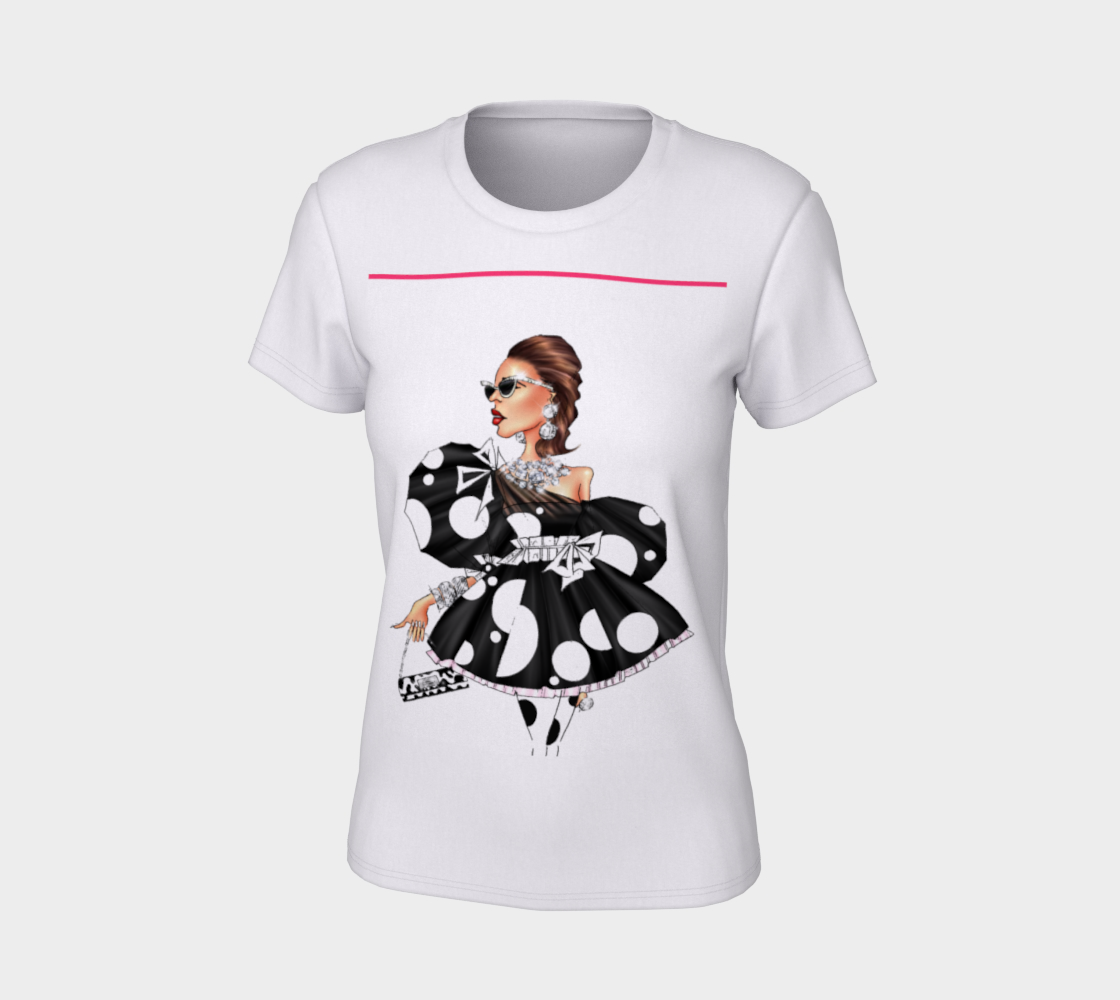 Diva Couture Illustration by Mark Belford T-Shirt
