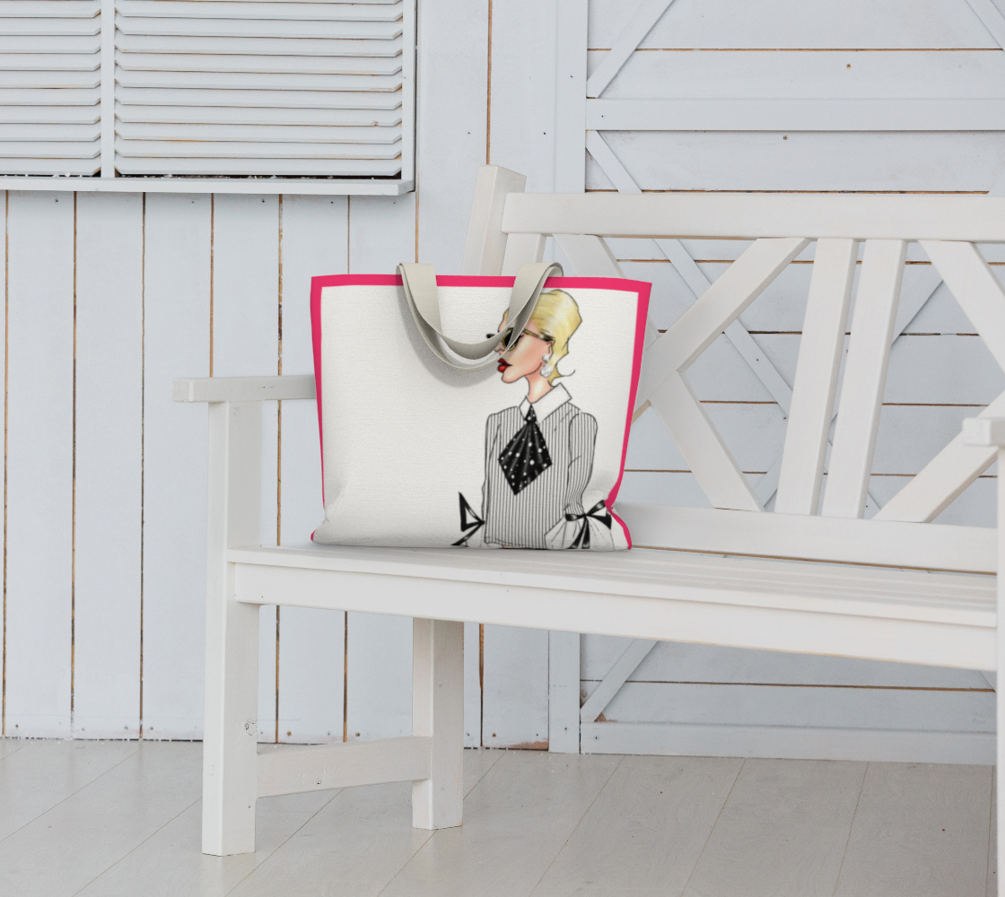 Karl at Mark Belford Tote Bag