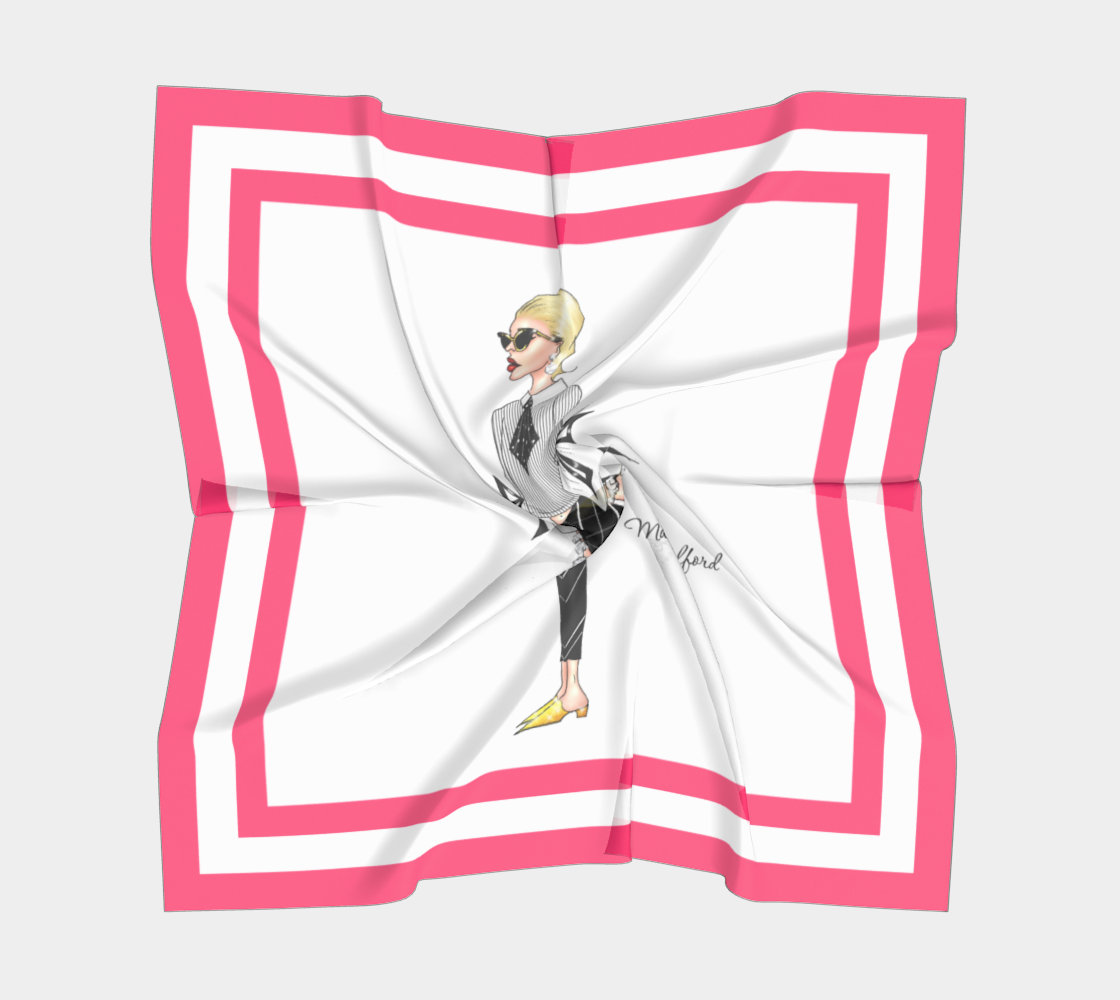 Karl at Mark Belford Scarf