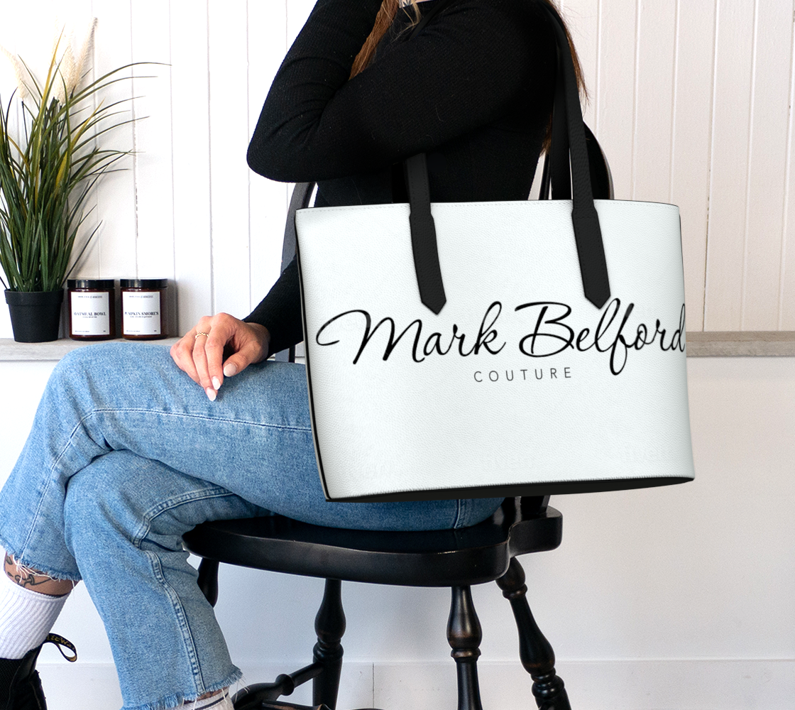 The Boy's in the Brand! Couture Leather Tote