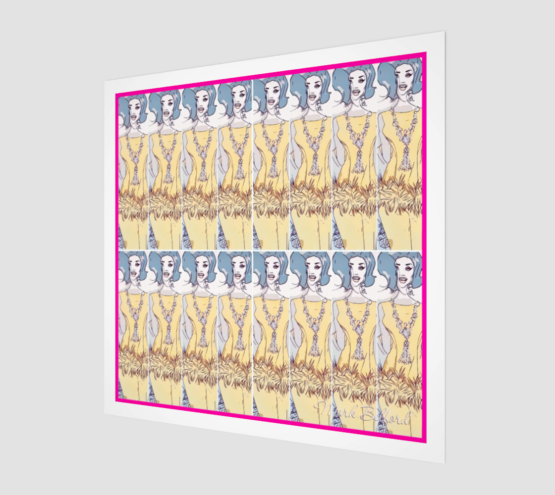 Mark Pop-Pop Fine Art Print