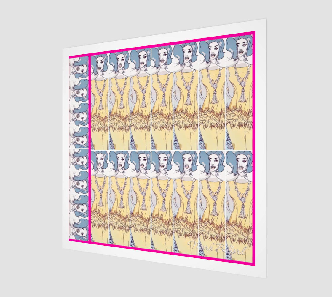 Mark Bang Bang Fine Art Print