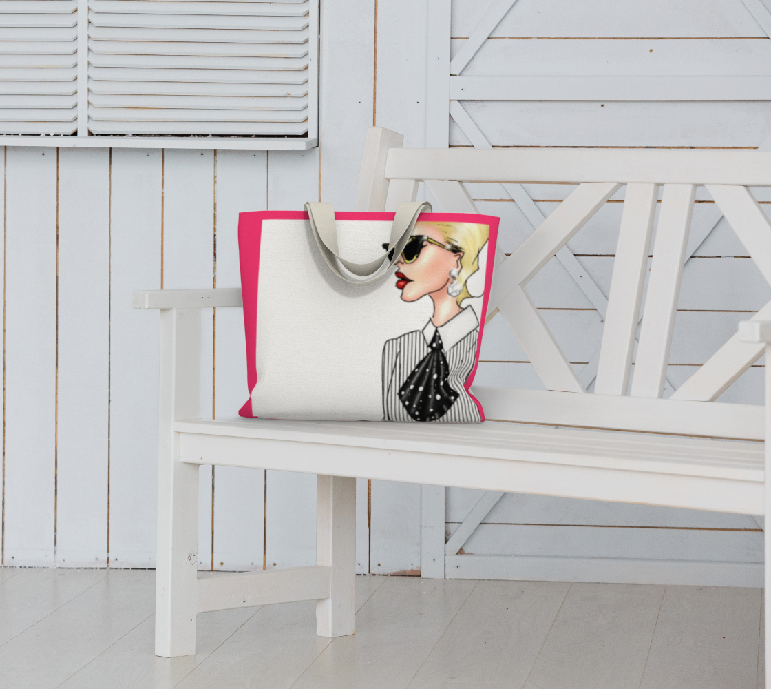 Karl at Mark Belford Tote Bag