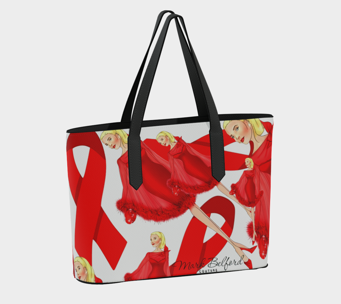 The Red Ribbon' Essential Couture Leather Bag