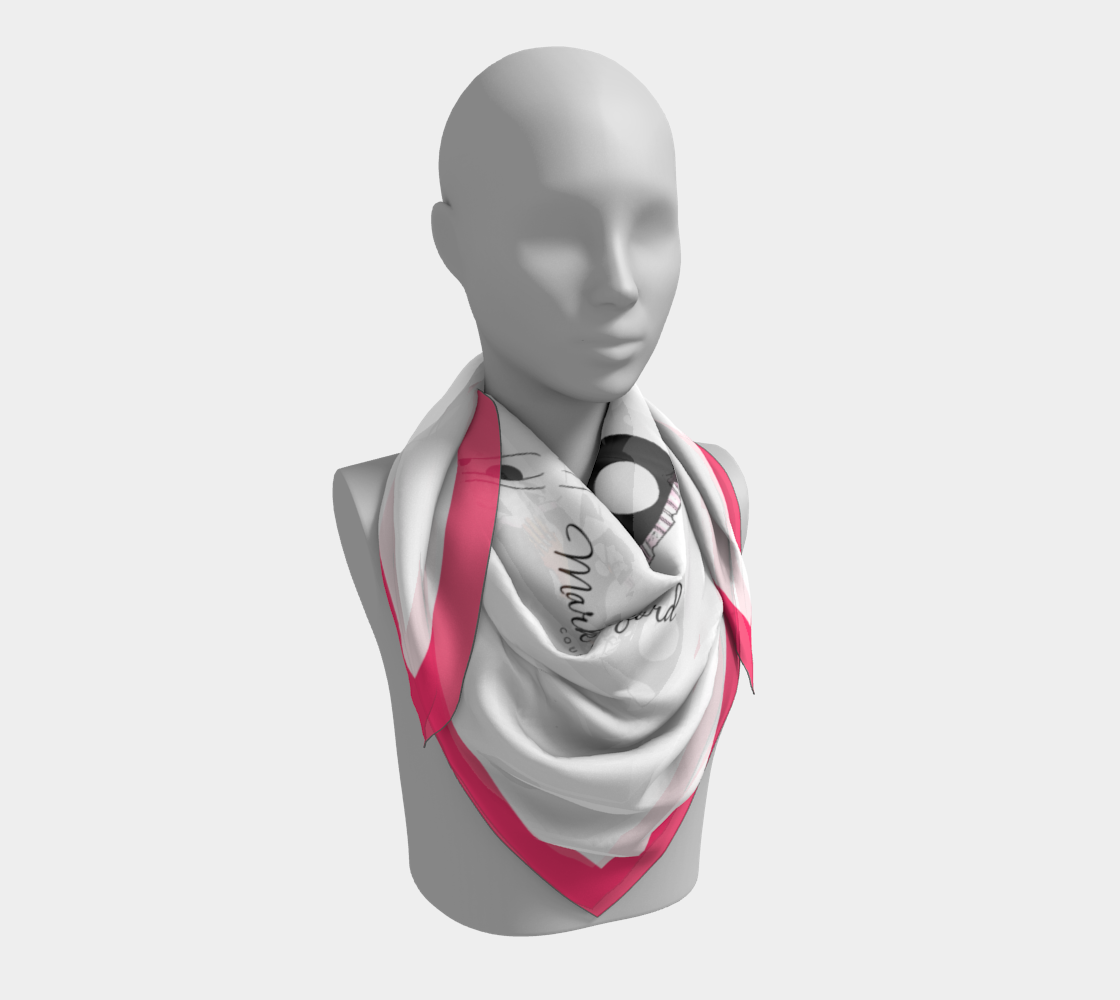 Garcelle In Mark Belford Couture Scarf