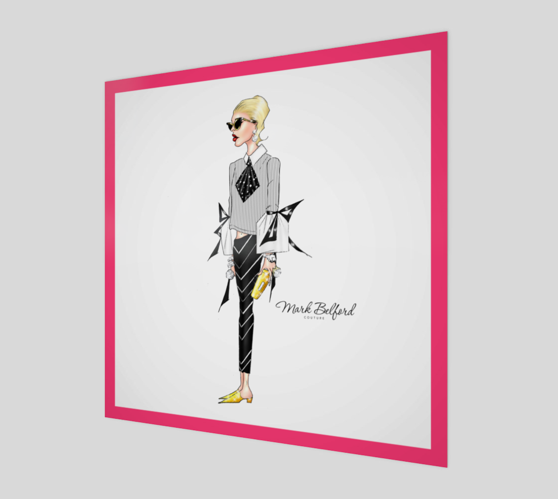 Karl at Mark Belford Fine Art Print