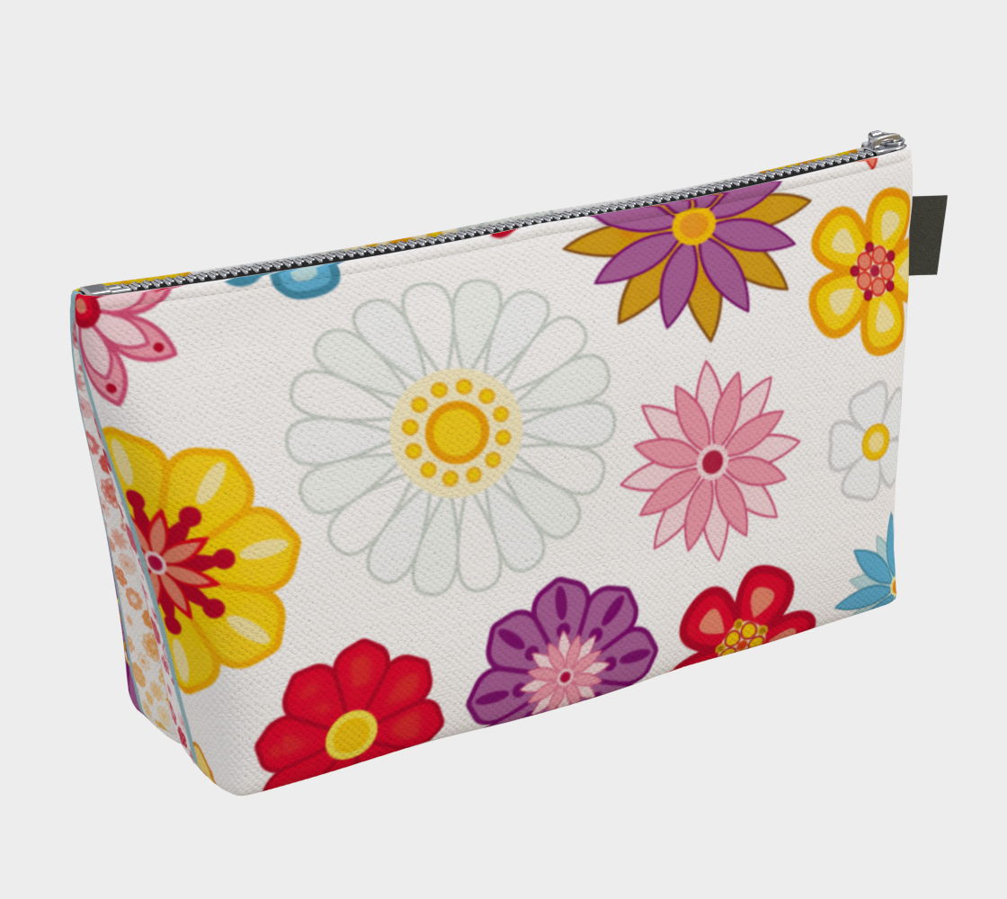 I Can Buy Myself Flowers! Makeup Bag