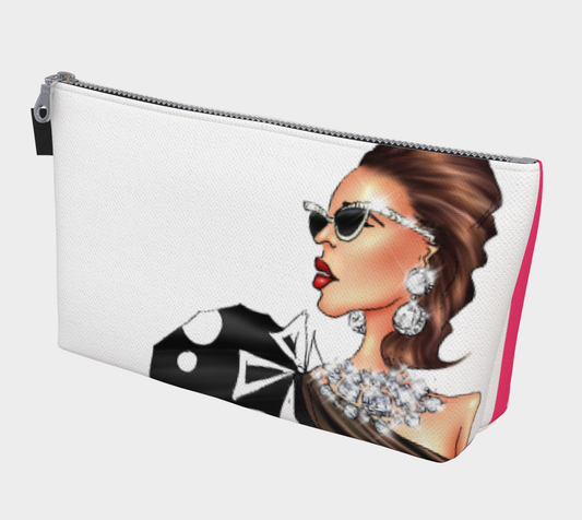 Diva Couture Illustration by Mark Belford Makeup Bag