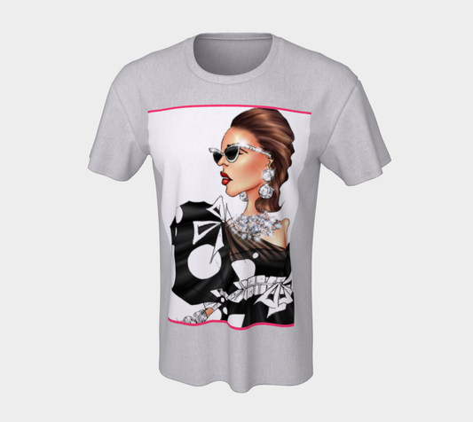 Diva Couture Illustration by Mark Belford T-Shirt