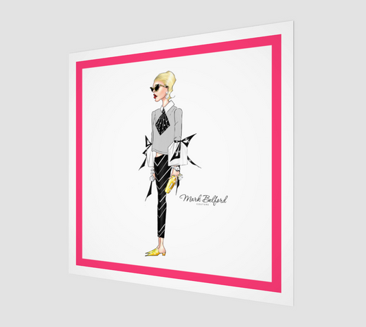 Karl at Mark Belford Fine Art Print