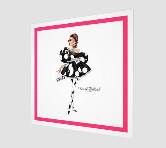 The Couture Diva! Fine Art Print