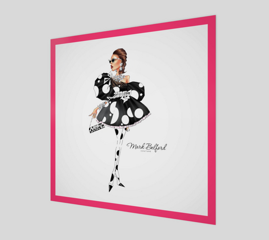 The Couture Diva! Fine Art Print